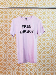 "FREE SHRUGS" TEE