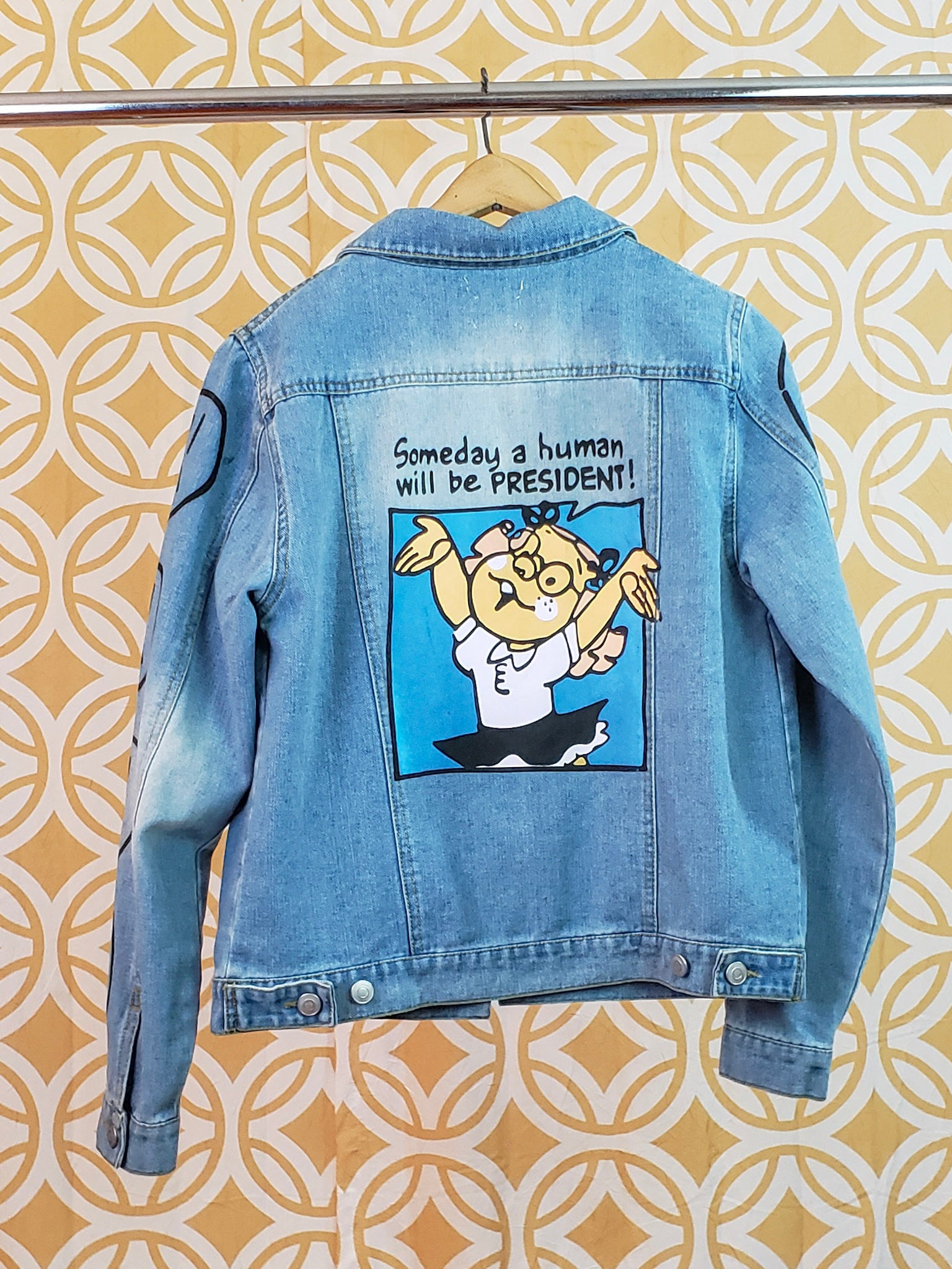 "A HUMAN PRESIDENT" JACKET- PROCEEDS DONATED