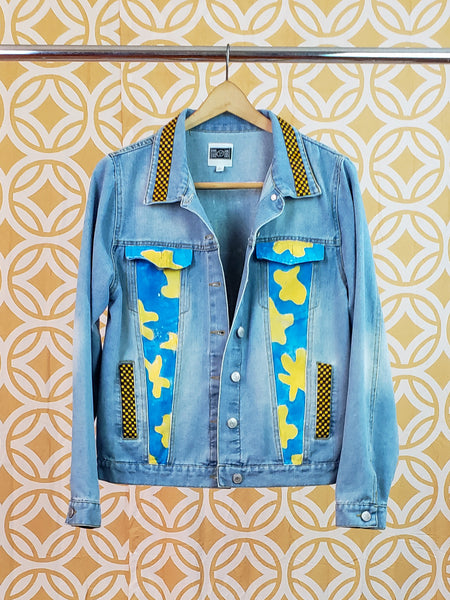 Floral Denim Jacket