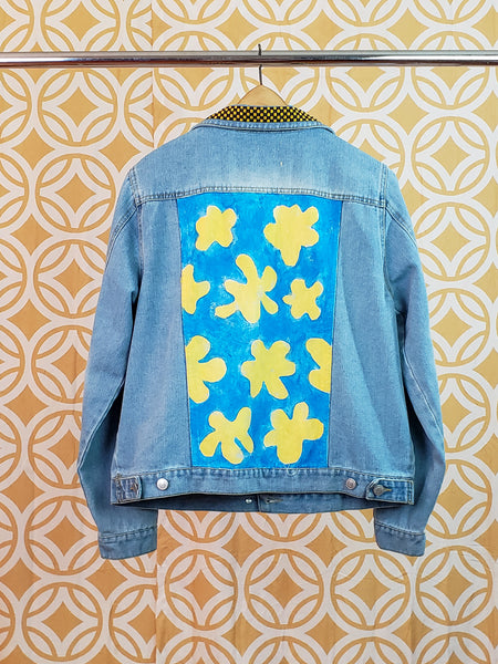 Floral Denim Jacket