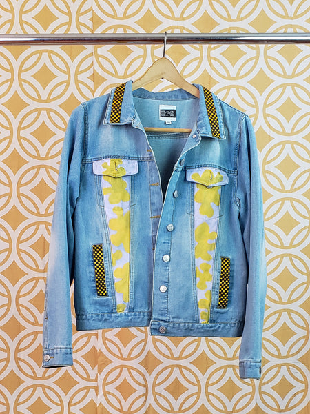 Floral Denim Jacket