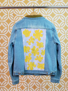 Floral Denim Jacket