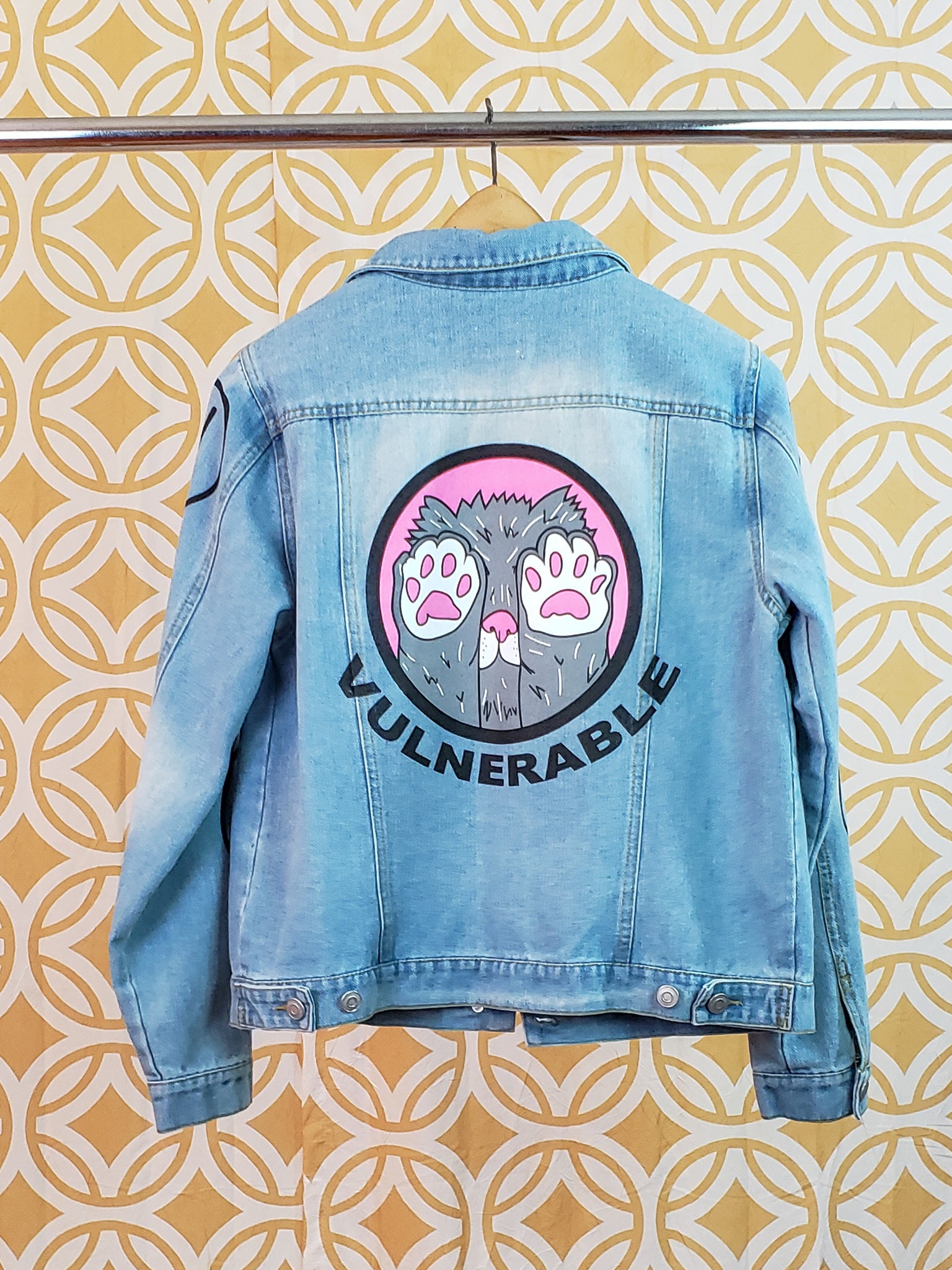 VULNERABLE CAT DENIM JACKET