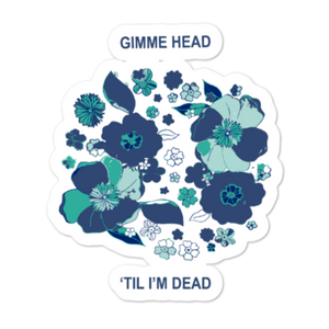 "DEADHEAD" STICKER
