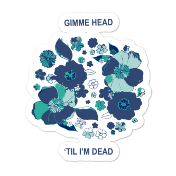 "DEADHEAD" STICKER