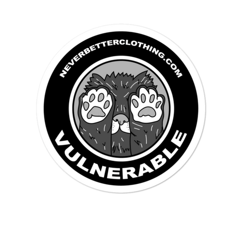 "VULNERABLE" STICKER