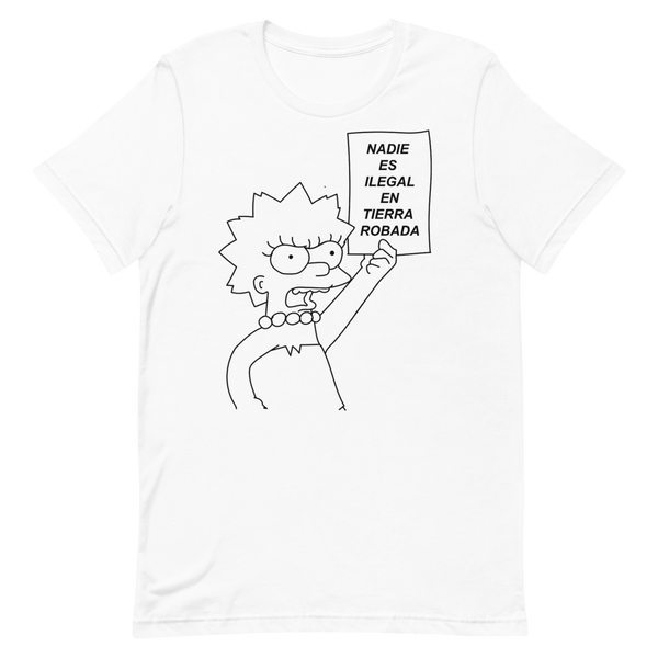 FUCK ICE TEE - NO ONE IS ILLEGAL ON STOLEN LAND -  PROCEEDS DONATED